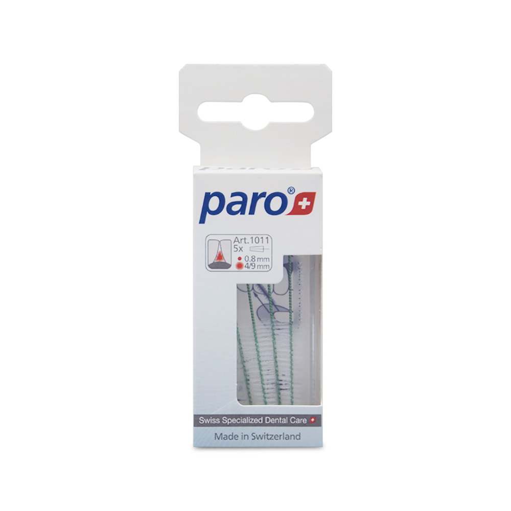1011 paro® isola long - medium, green, conical 10 Pieces Each Box