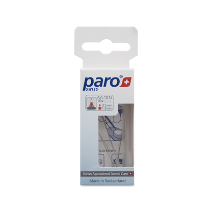 1012 paro® isola long - xxx-fine, white, cylindrical 10 Pieces Each Box
