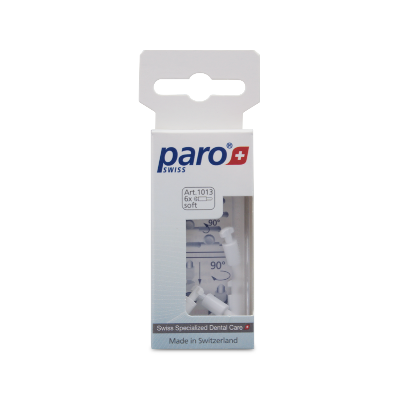 1013 paro® interspace brush F – soft, refi ll, 6 pcs.