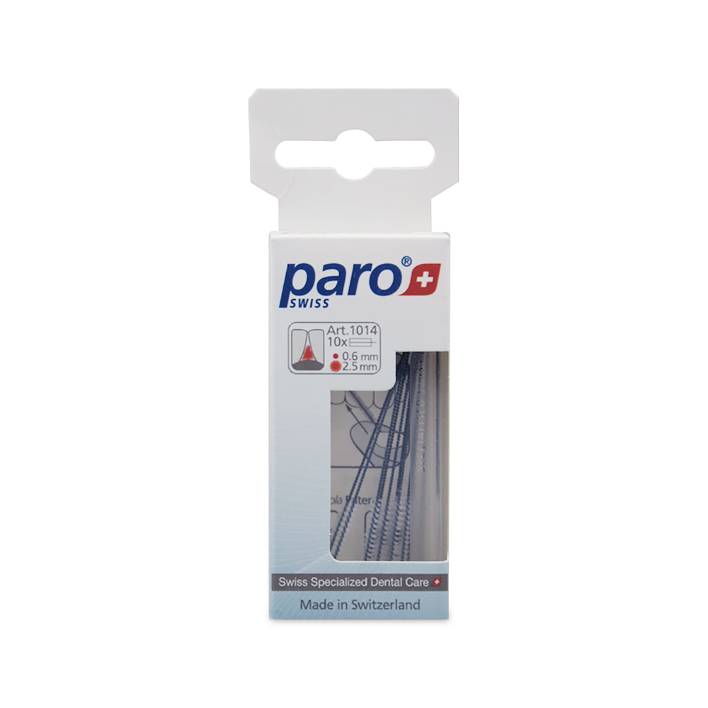 1014 paro® isola long - xx-fine, blue, cylindrical 10 Pieces Each Box