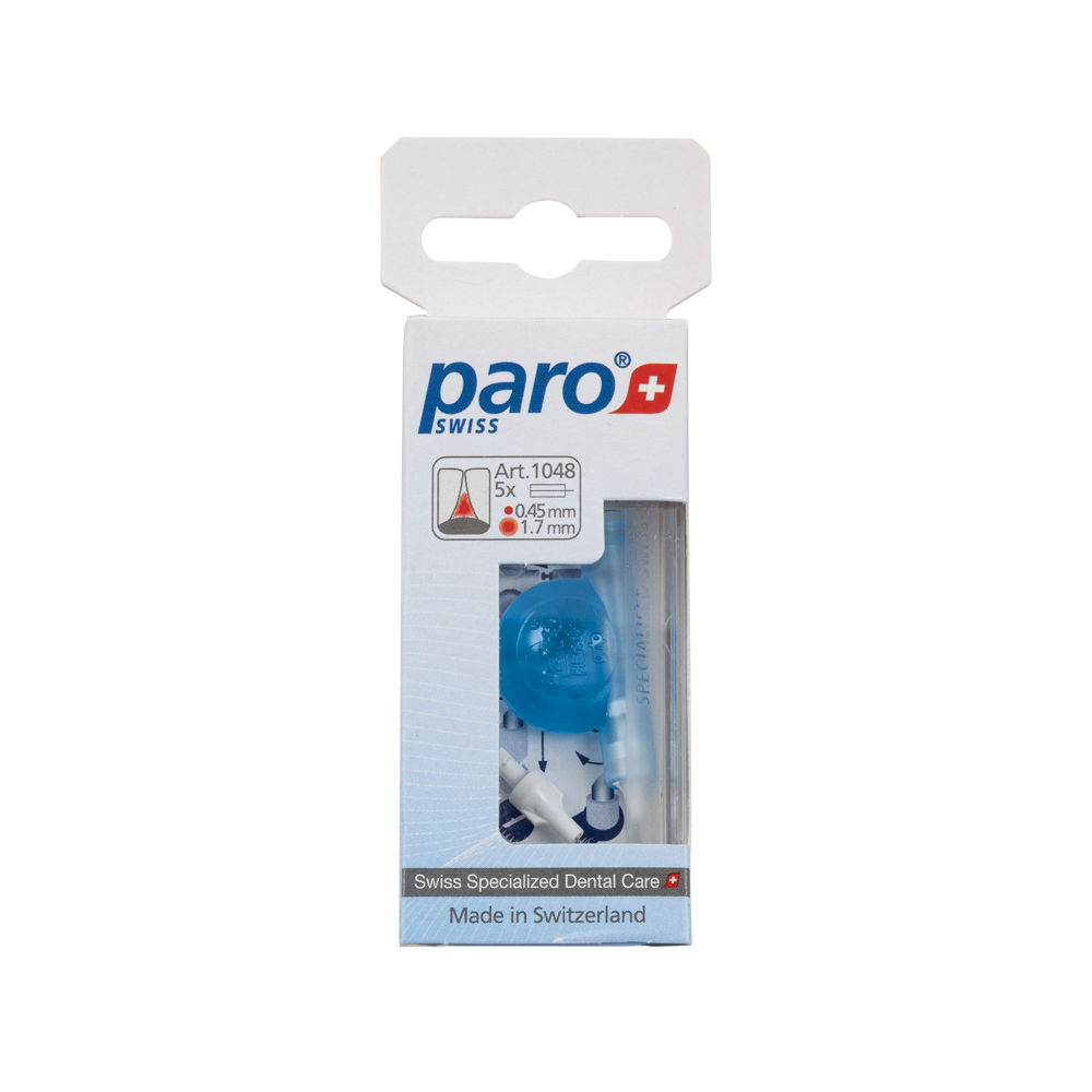 1048 paro® isola F - xxx-fine, white, cylindrical 5 Pieces Each Box