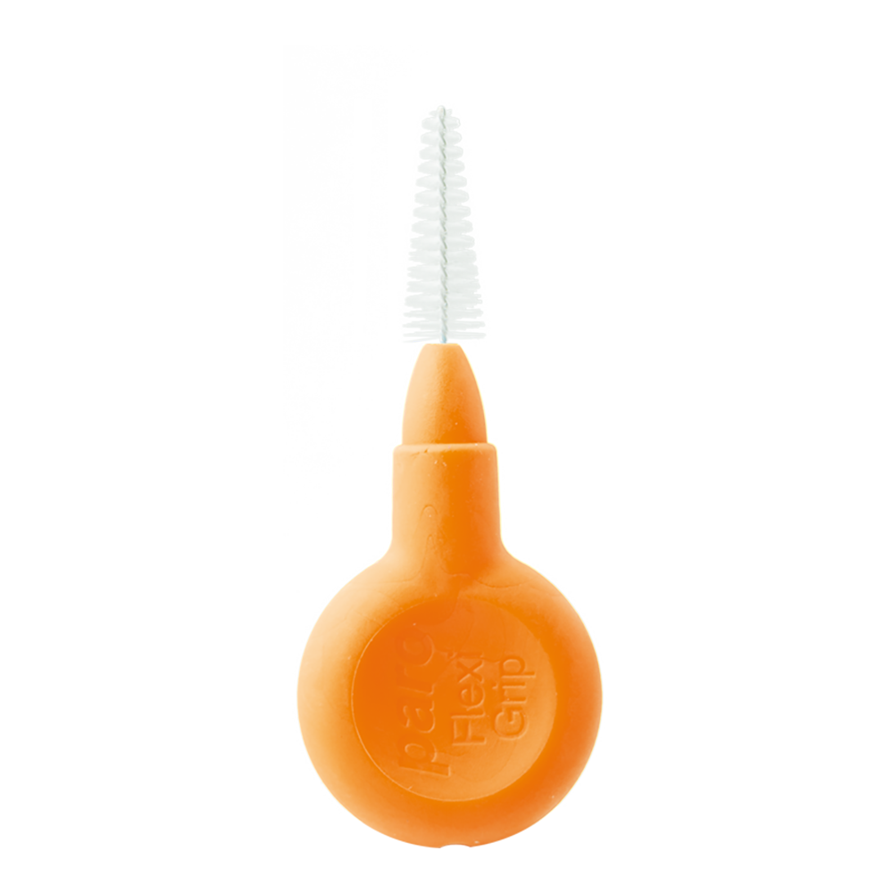 1079, paro® flexi grip, fine, orange, taper, 1.9/5.0 mm, 4 pcs , interdental brush