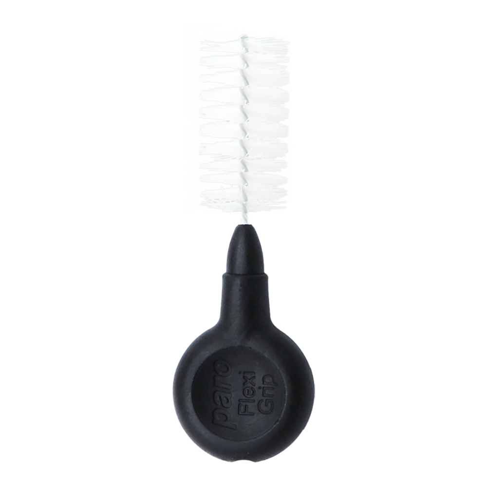 1081, paro® flexi grip, xx-large, black, cylindric, 11.5 mm, 4 pcs, interdental brush