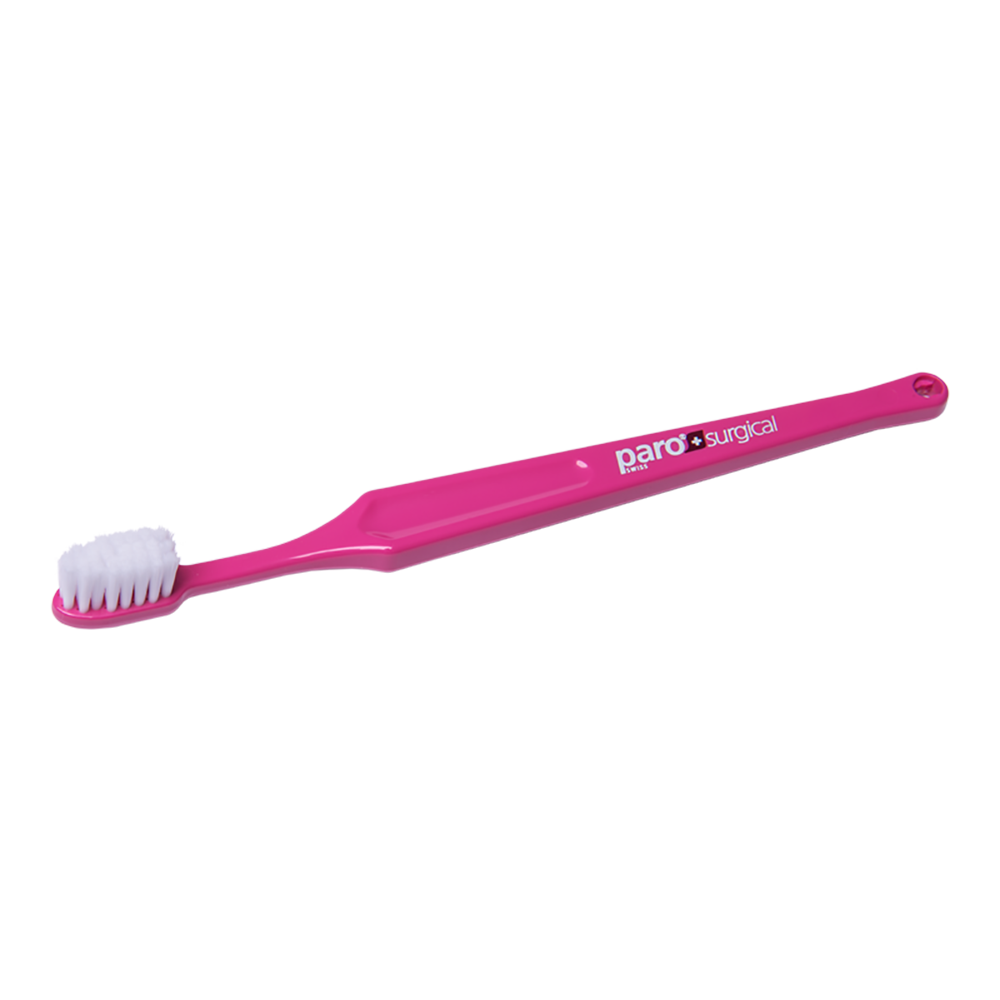 749 paro baby-brush Gentle Infant Toothbrush, Round Extra Sensative Gum Friendly Bristles