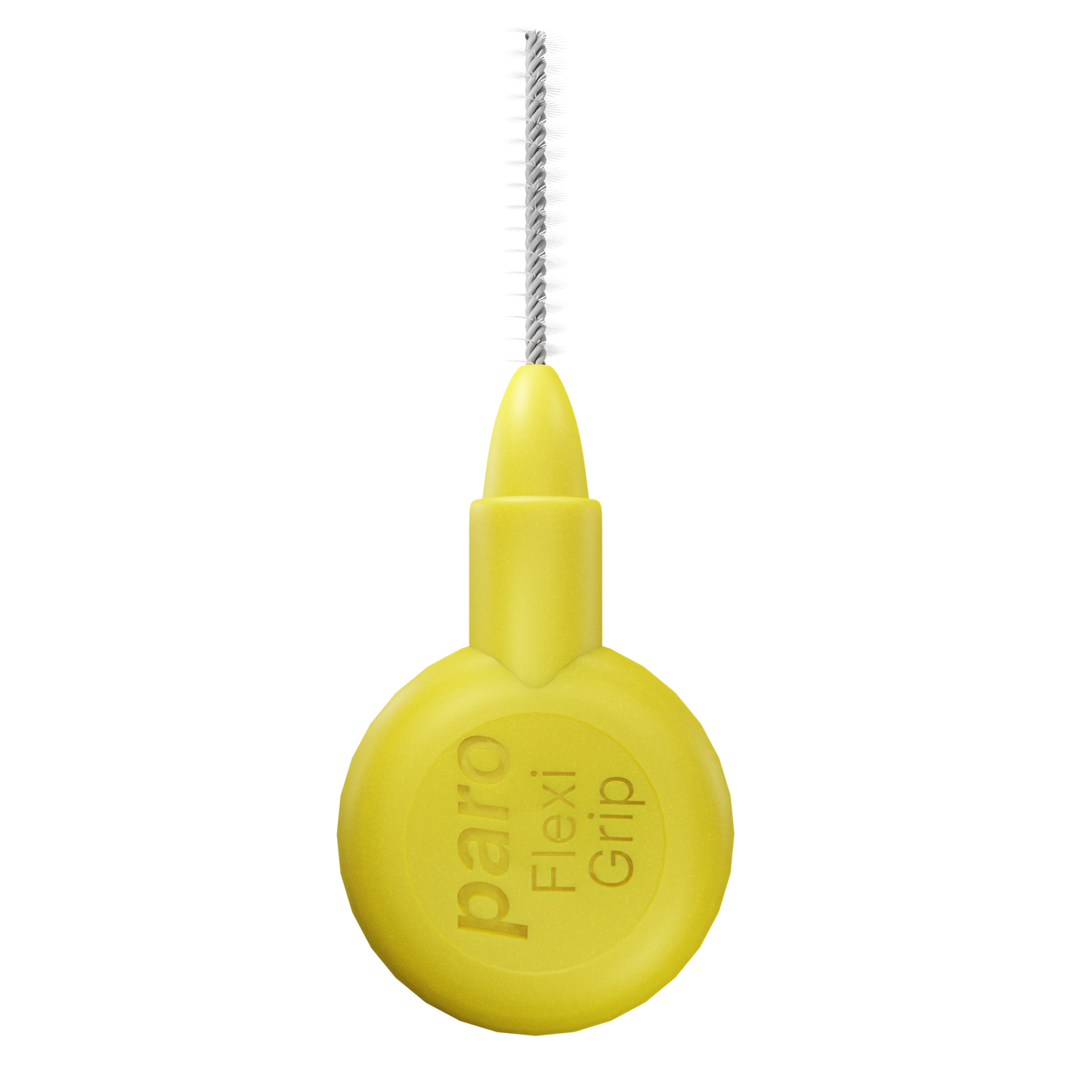 1074, paro® flexi grip, xx-fine, yellow, cylindric , 2.5 mm, 4 pcs , interdental brush