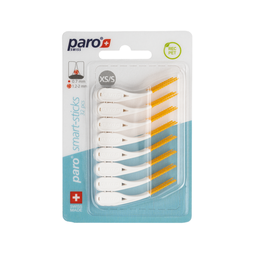 1065 paro® Smart-Sticks XS/S, Orange, ø 1.2/2 mm, 32 pcs