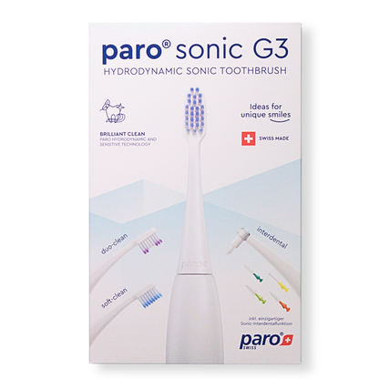 760 paro® sonic, hydrodynamic electric toothbrush