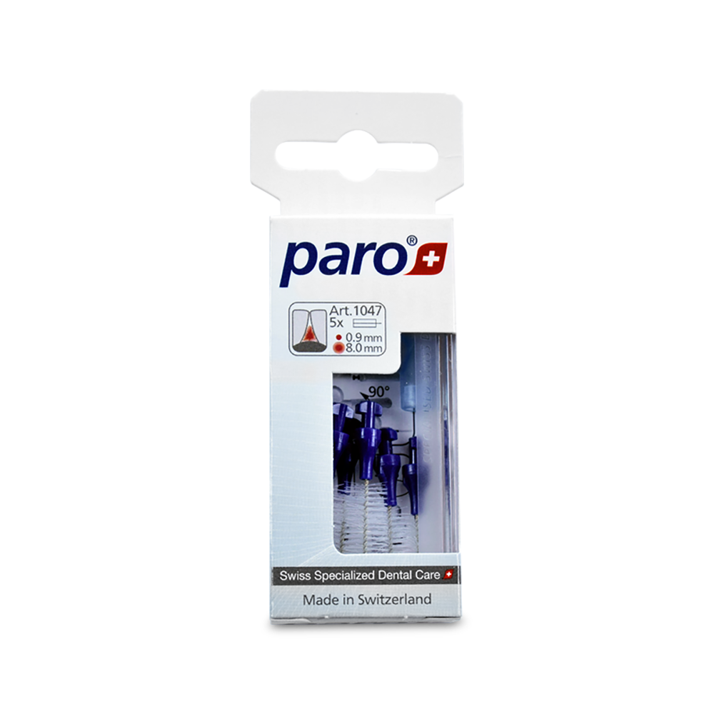 1047 paro® isola F - medium-gross, violet, cylindrical 5 Pieces Each Box