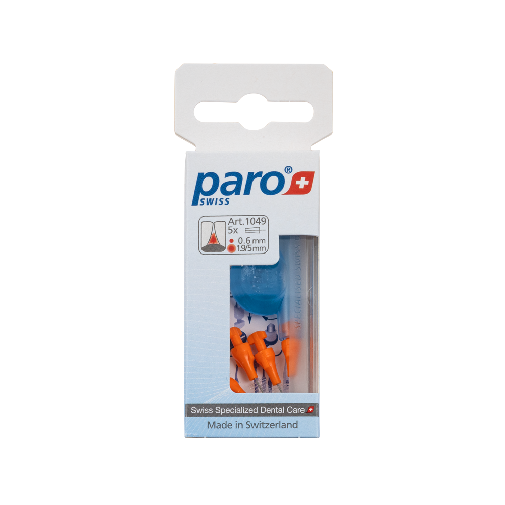 1049 paro® isola F - x-fine, orange, conical 5 Pieces Each Box