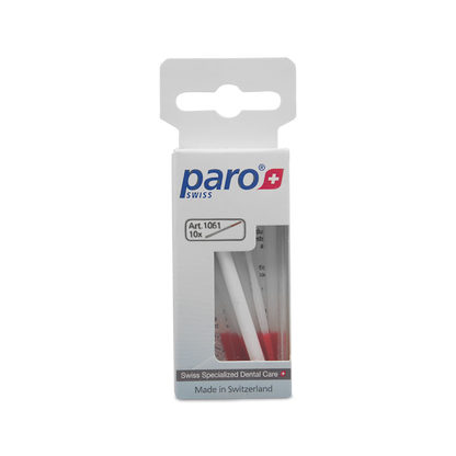 1061 paro® brush-stick – covered with a velvety flocking, 10 pcs in a box