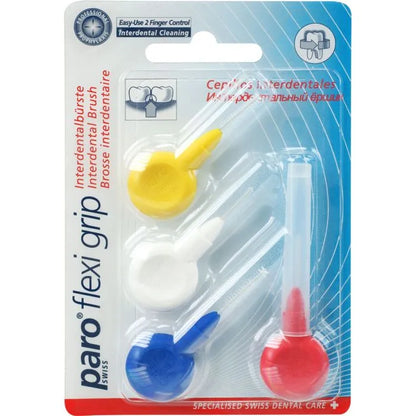 1070, paro® interdental flexi grip, sample pack, 4 diff. size