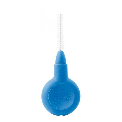1071, paro® flexi grip, x-fine, blue, cylindric, 3 mm, 4 pcs, interdental brush