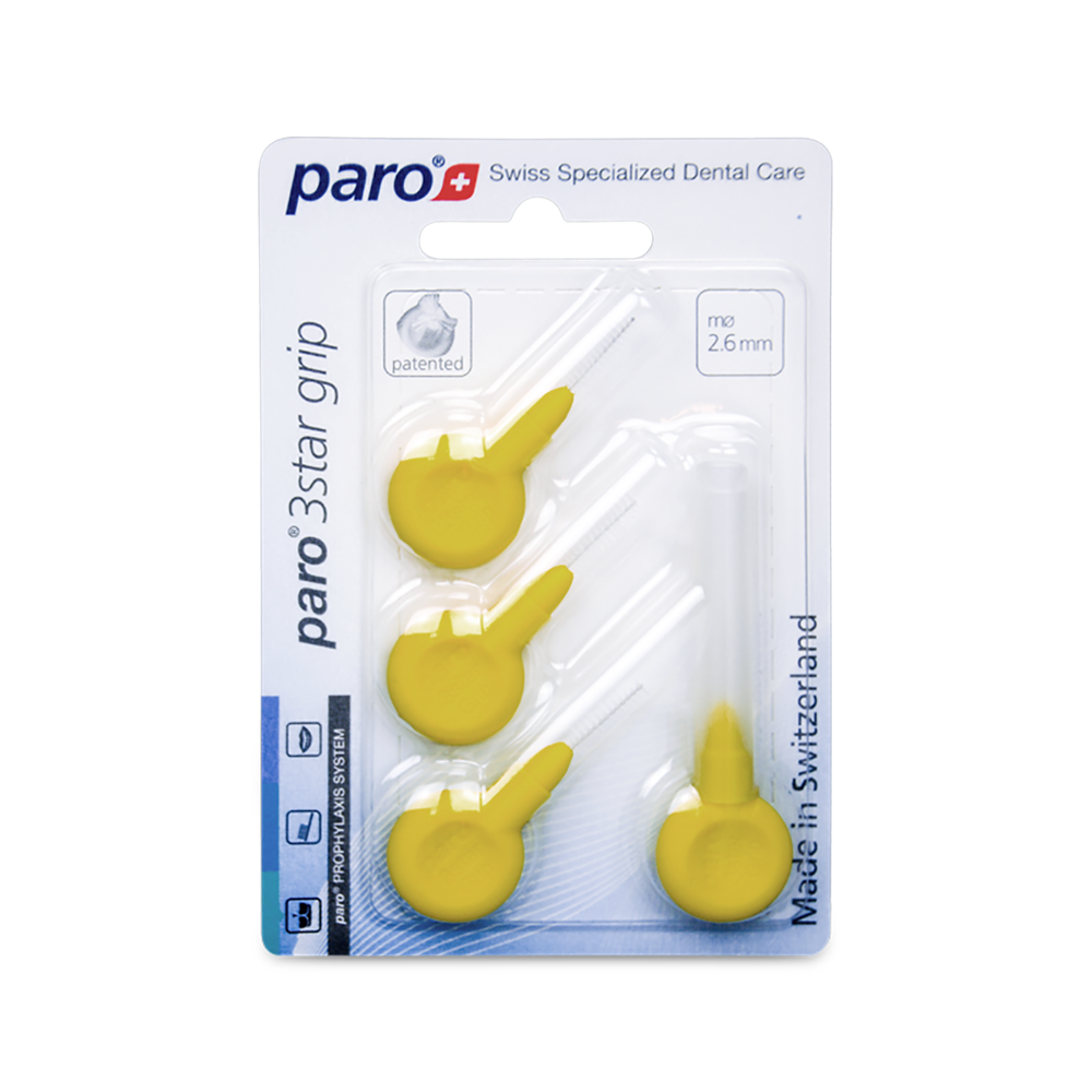 1092 paro® 3star grip – xx-fi ne, yellow, triangular, 4 pcs.