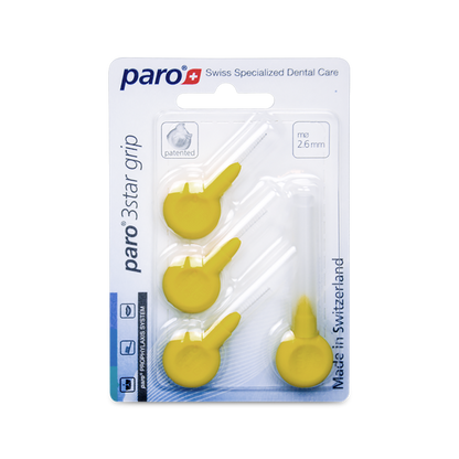 1092 paro® 3star grip – xx-fi ne, yellow, triangular, 4 pcs.