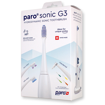 760 paro® sonic, hydrodynamic electric toothbrush