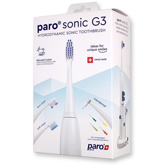 760 paro® sonic, hydrodynamic electric toothbrush