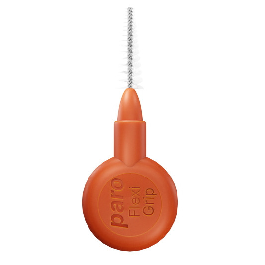 1079, paro® flexi grip, fine, orange, taper, 1.9/5.0 mm, 4 pcs , interdental brush