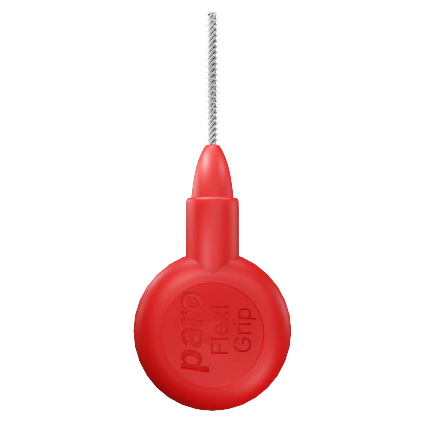 1073, paro® flexi grip, xxx-fine, red, cylindric, 1.9 mm, 4 pcs , interdental brush